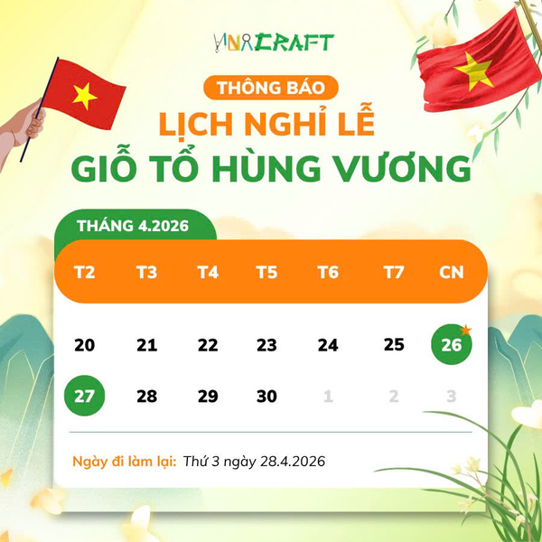 Thông Báo Lịch Nghỉ Lễ Giỗ Tổ